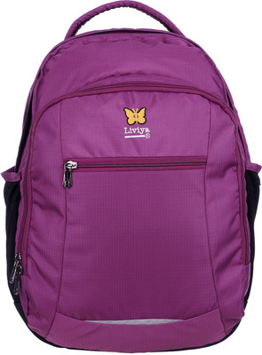 

Liviya SB-1410 39 L Backpack(Purple), Pink