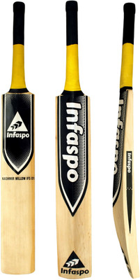 

Infaspo Ifs-01 Kashmir Willow Cricket Bat  Full Size with Cover Kashmir Willow Cricket Bat(, NA kg