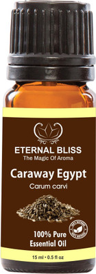 

Eternal Bliss Caraway Essential Oil - Pure Natural Aromatherapy & Therapeutic Grade Oil For Skin Care & Hair Care Hair Oil (15 ML)(15 ml)