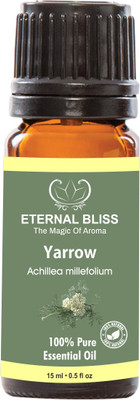 

Eternal Bliss Yarrow Essential Oil - Pure Natural Aromatherapy & Therapeutic Grade Oil For Skin Care & Hair Care Hair Oil (15 ML)(15 ml)