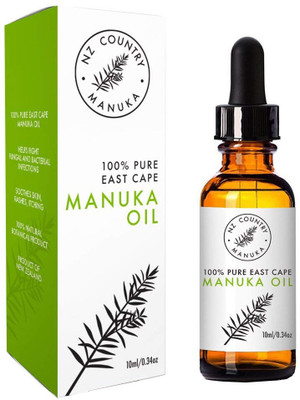 

Manuka 10ml Pure East Cape Natural Anti-Fungal Antiseptic Stronger Than Tea Tree Oil for Skin Conditions(10 ml)