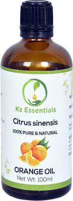 

Ks Essentials 100% Pure Orange Oil ( Citrus sinensis ) (100 ml)(100 ml)