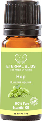 

Eternal Bliss Hop Essential Oil - Pure Natural Aromatherapy & Therapeutic Grade Oil For Skin Care & Hair Care Hair Oil (15 ML)(15 ml)