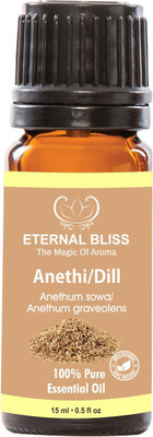 

Eternal Bliss Dill Seed Essential Oil - Pure Natural Aromatherapy & Therapeutic Grade Oil For Skin Care & Hair Care Hair Oil (15 ML)(15 ml)