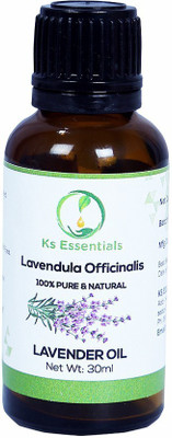 

Ks Essentials Pure & Natural Lavender Essential Oil (Lavendula Officinalis) (30ml )(30 ml)