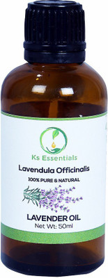

Ks Essentials Pure & Natural Lavender Essential Oil (Lavendula Officinalis) (50ml )(50 ml)
