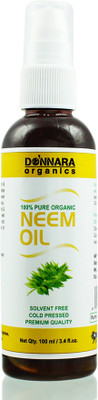 

Donnara Organics 100% Pure Neem oil(100 ml)(100 ml)