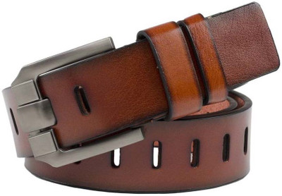 

jainfashion24 Men Casual, Party Tan Artificial Leather Belt, Ten