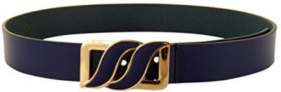 

Creative Crafts Women Formal Black Genuine Leather Belt