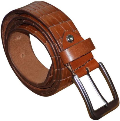 

jainfashion24 Men Casual Tan Genuine Leather Belt, Ten