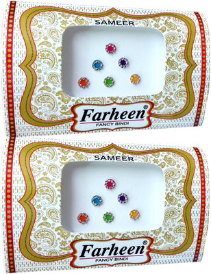 

Farheen SAMEER FANCY BINDI FEMALE Multicolor Bindis(FANCY BINDI)