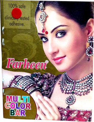 

Farheen MULTI COLOR BAR FOREHEAD Red, Multicolor, Maroon Bindis(INDIAN FANCY BINDI)