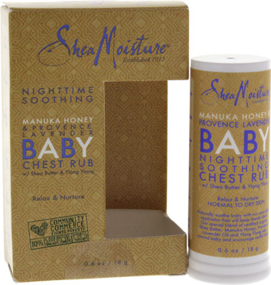 Shea Moisture Manuka Honey & Provence Lavender Baby Chest Rub - Normal/Dry Skin for Kids - 0.6 oz Ointment(18 g)