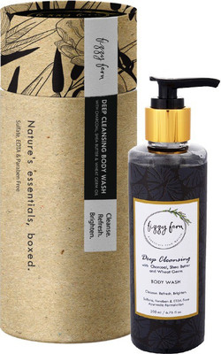 

Fizzy Fern Deep Cleansing Body Wash with Charcoal, Shea Butter and Wheatgerm Oil(200 ml)