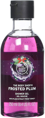 The Body Shop Frosted Plum Shower Gel, Seasonal Edition Body Wash, 250ml(250 ml)