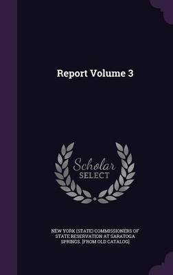 Report Volume 3(English, Hardcover, unknown)