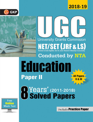 UGC Net/Set (Jrf & Ls) Paper II Education 8 Years Solved Papers 2011-18(English, Paperback, unknown)