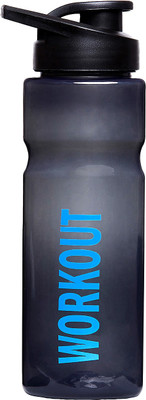 

Sportigoo HYPER Translucent Gym Running Yoga 750 Sipper(Pack of 1, Black, Blue)