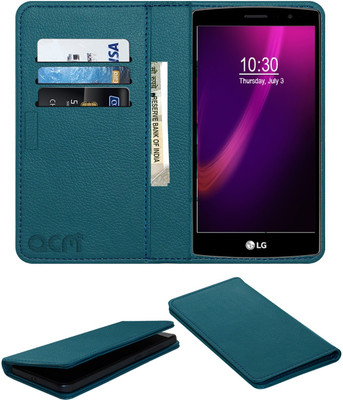 ACM Flip Cover for Lg G4 Beat(Blue, Cases with Holder, Pack of: 1)