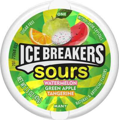 

Ice Breakers Fruit Sours Bars(42 g)
