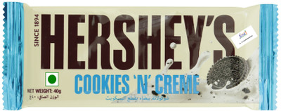 

Hershey's Cookies n Creme 40g Bars, Pack of 3 Bars(Pack of 3, 40 g)