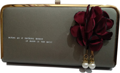 

Fashion Avenue Party, Casual Grey Clutch