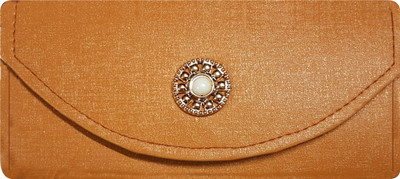 

Bloomtail Casual Brown, Gold Clutch