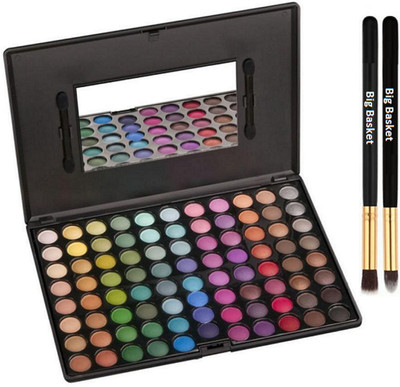 

big Basket Makeup Brush 2, 88 shade Eyeshadow Palette(Set of 3)