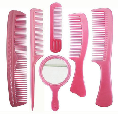 

Bueno Professional Hair Styling Comb For Parlour, Comb Set For Salon And Home Use, Pack Of 1(Set of 6)