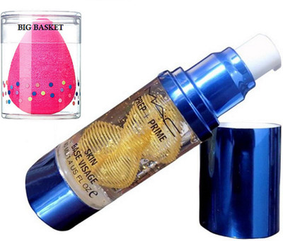 

big Basket Sponge Puff With Prep+Prime Skin Base Visage primer(Set of 2)