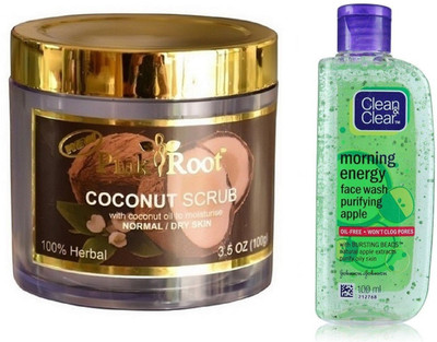 

Pink Root BUTTER CREAM 100G WITH APPLE FACE WASH(Set of 2)
