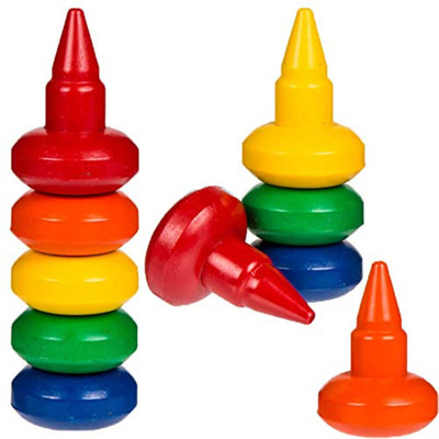 

ShopNGift Premium Finger Crayon Multicolor Blocks Pack of 12 Color Tone More Create Really Safe for Children Non-Toxic Crayon(Multicolor)