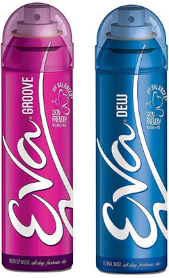 

EVA GROOVE DEW Body Spray - For Women(250 ml, Pack of 2)