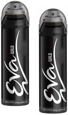 

EVA WILD PACK OF 2 Body Spray - For Women(250 ml, Pack of 2)