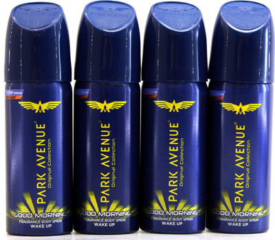 

Park Avenue Good Morning 27g Each (Pack of 4) Deodorant Spray - For Men & Women(40 ml, Pack of 4)