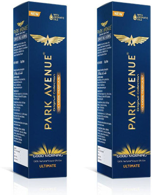 

Park Avenue Good Morning ULTIMATE (Pack of 2) Deodorant Spray - For Men(300 ml, Pack of 2)