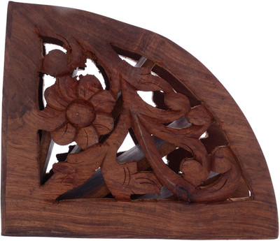 

Craft Trade 5 Compartments Wooden Remote Stand(Brown)