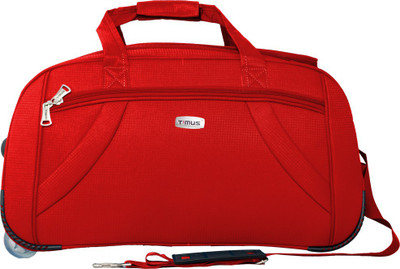 

TIMUS 24 inch/61 cm Club Mumbai Red Duffel Strolley Bag(Red)