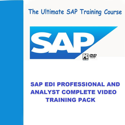 

LEARN SAP EDI PROFFESSIONAL AND EDI ANALYST COMPLETE VIDEO TRAINING PACK(MP4)