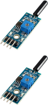 

KitsGuru (Set of 2) Vibration switch sensor module Intelligent car accessories for Arduino Electronic Components Electronic Hobby Kit