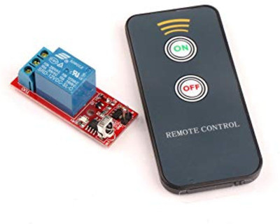 

KitsGuru 1 Channel Infrared Switch Relay Driving Module Board 12V Remote Controller Electronic Components Electronic Hobby Kit