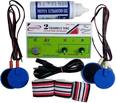 

Ramtec acu electronic pain reliever muscle stimulater Electrotherapy Device(2CH PR-08)