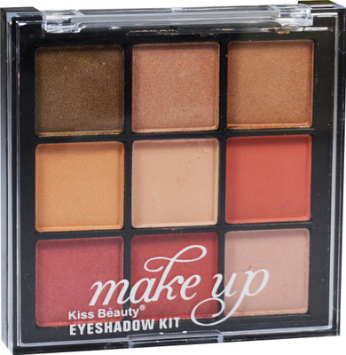 

Kiss Beauty Makeup Eyeshadow Kit Shade-A01 Pack of 1 9 g(Multicolor)