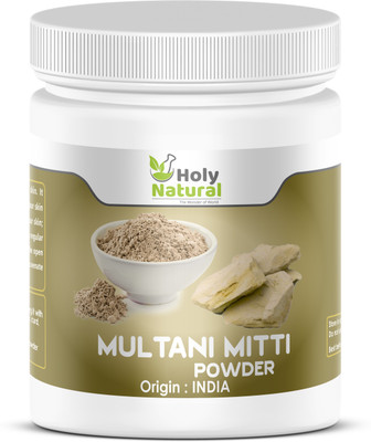 

Holy Natural 100% Pure Multani Mitti Powder (Clay) - 200 GM(200 g)