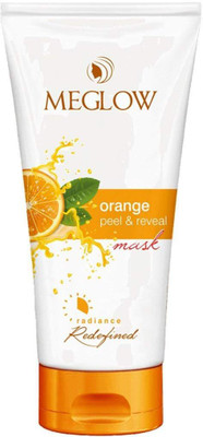 

Meglow Orange peel & reveal mask (120gm) Pack of 2(120 g)