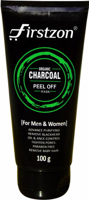 

firstzon Organic Charcoal peel off mask 100g with Assured Gift(100 g)