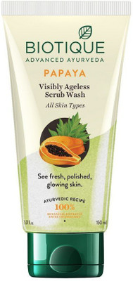 

BIOTIQUE BIO BIO PAPAYA VISIBLY AGELESS SCRUB FACE WASH 150ml Face Wash(150 ml)