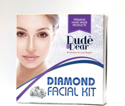 

DUDE & DEAR Diamond Facial Kit 100 g(Set of 4)