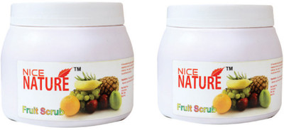 

Nice Nature fruite face scrub (set of 2) Scrub(900 g)