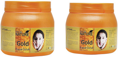

Nice Nature gold face scrub (set of 2) Scrub(900 g)